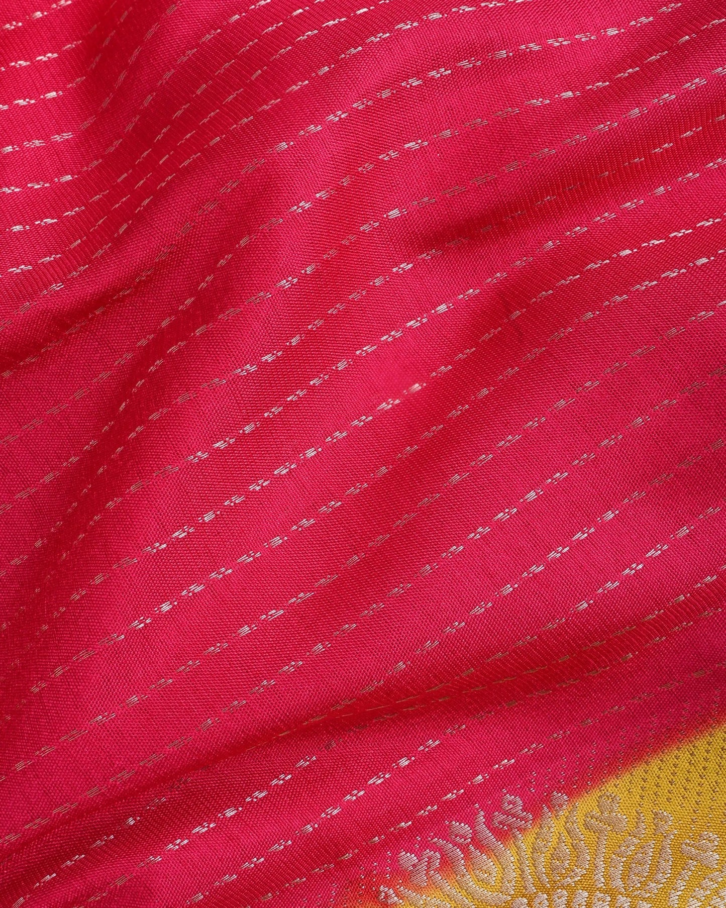 Pink Silk Banarasi Saree - Shop Vastram