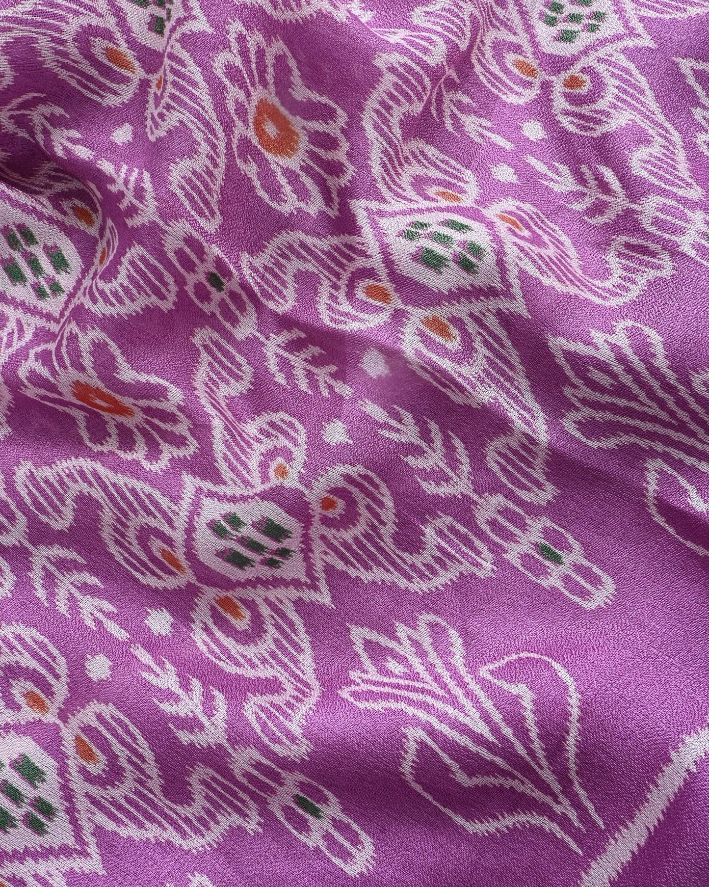 Pink Silk Printed Saree - Shop Vastram