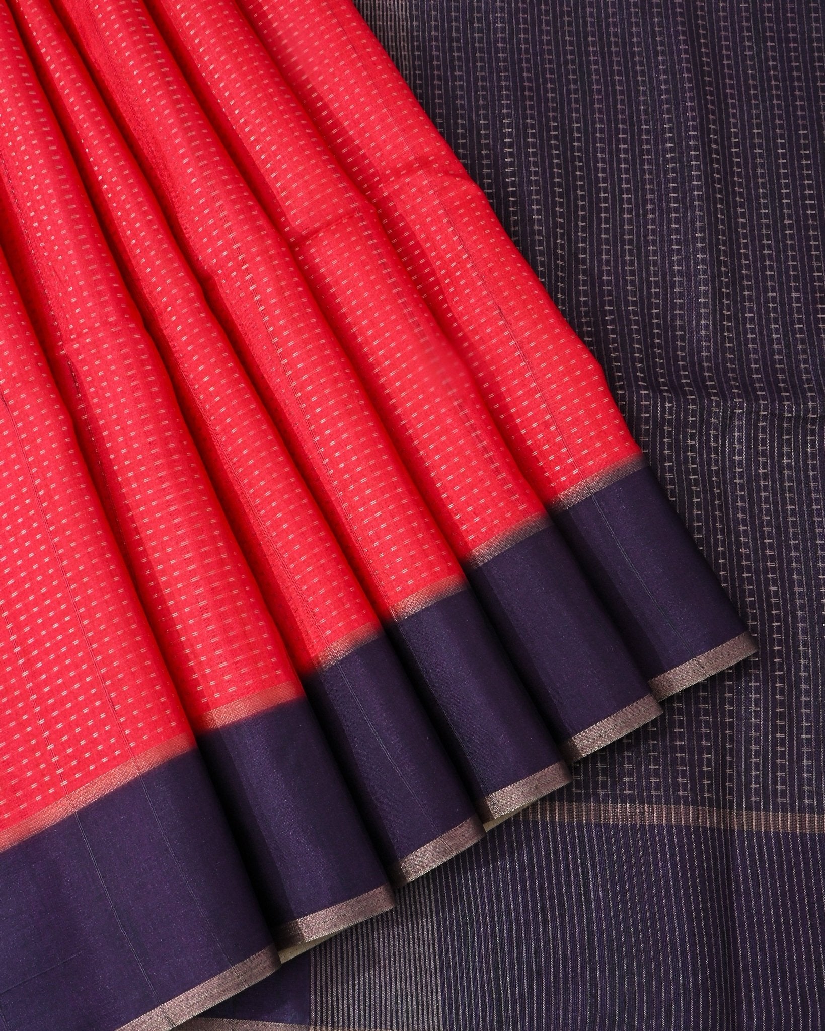 Pink Tusser Banarsi Saree - Shop Vastram