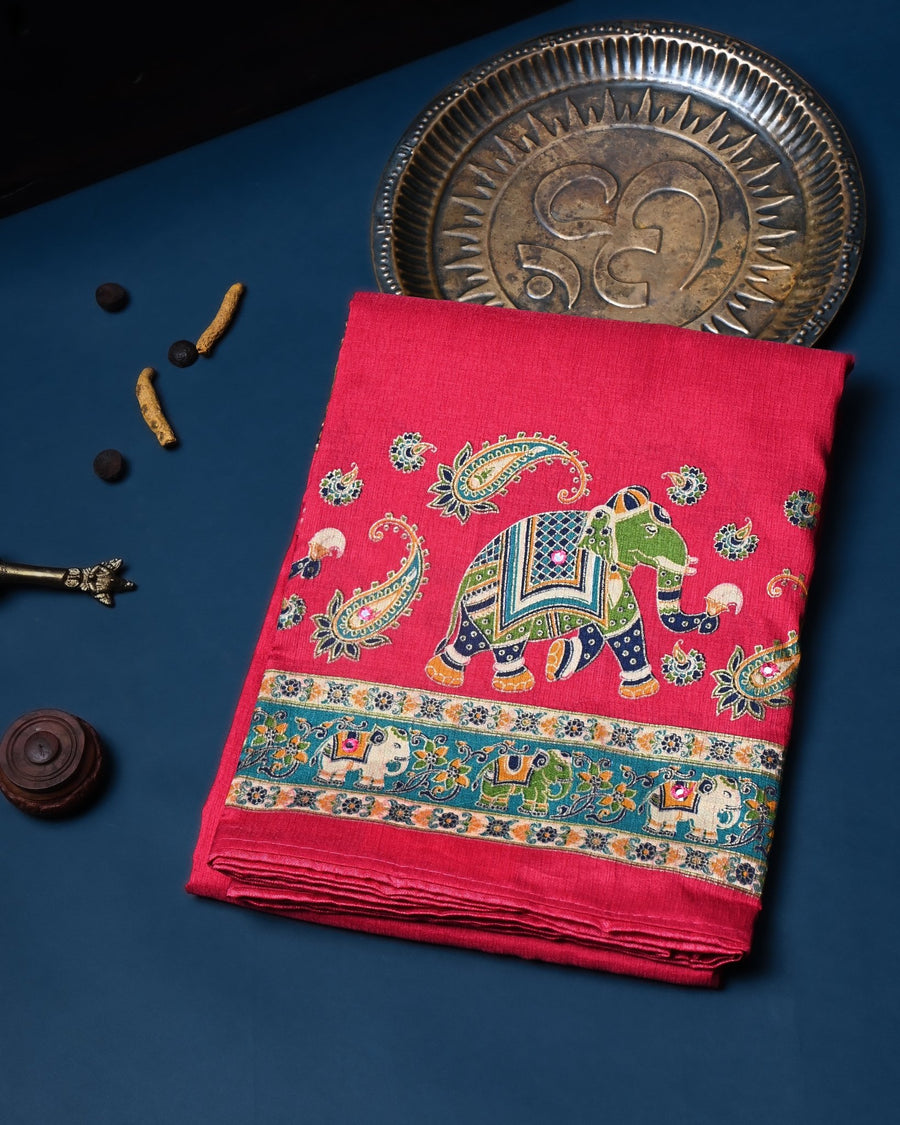 printed saree - Shop Vastram