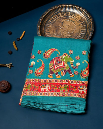 printed saree - Shop Vastram
