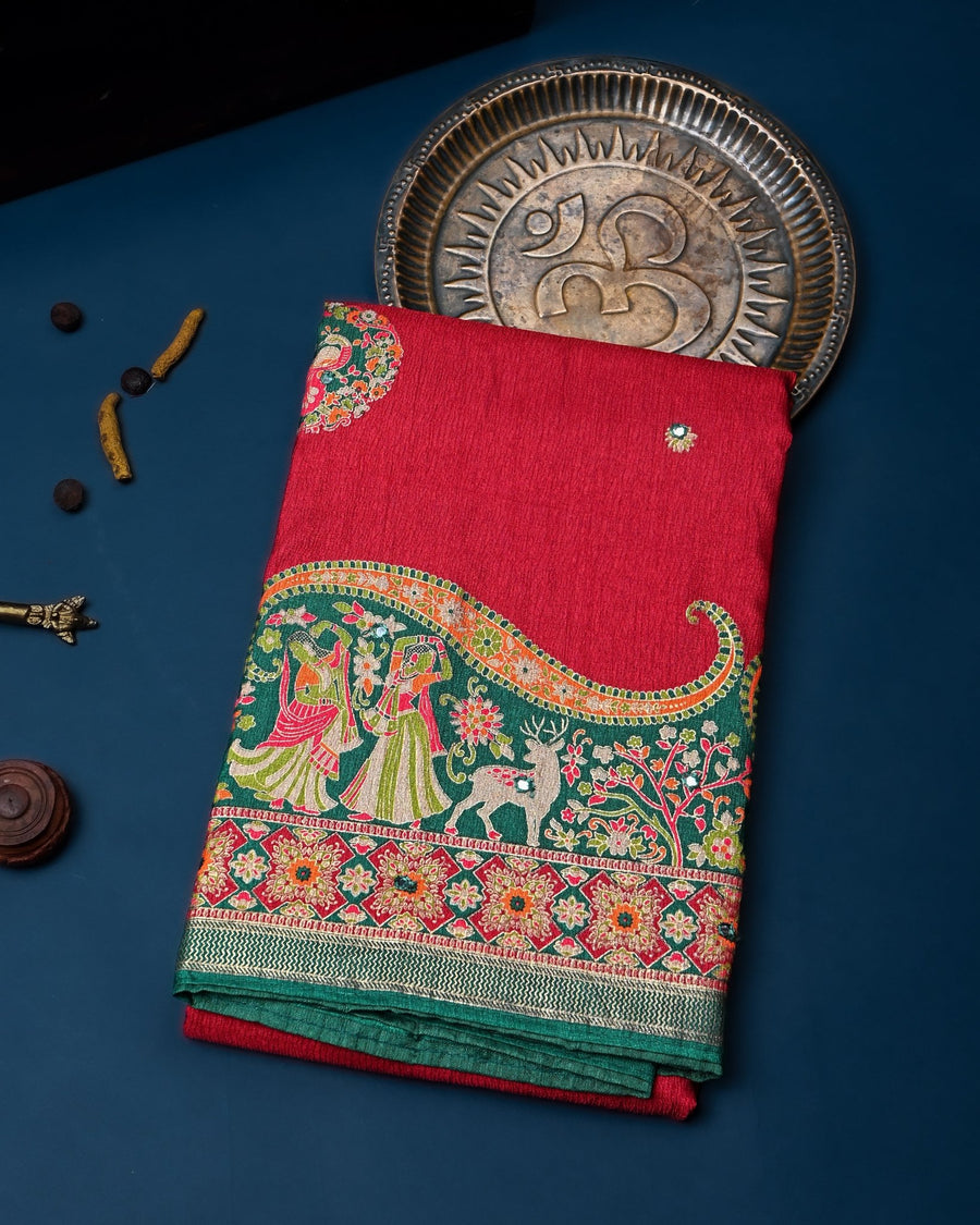 printed saree - Shop Vastram
