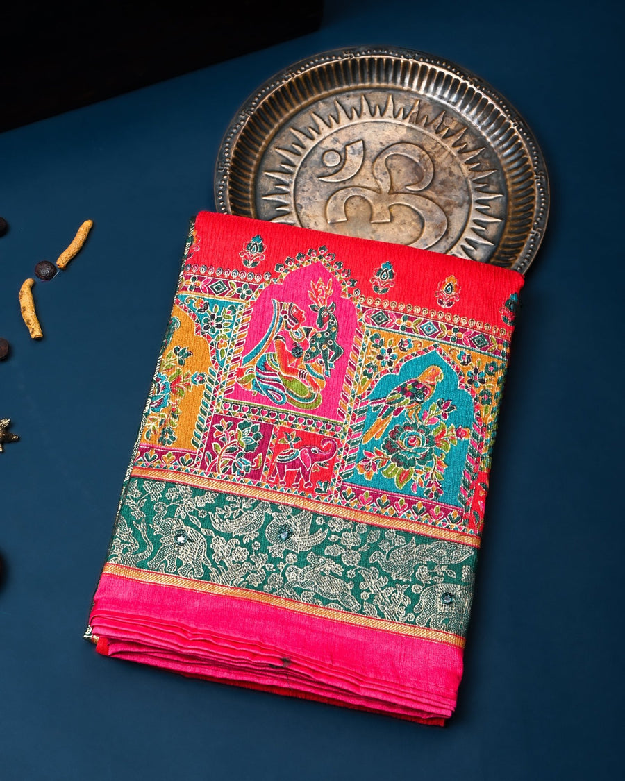 printed saree - Shop Vastram