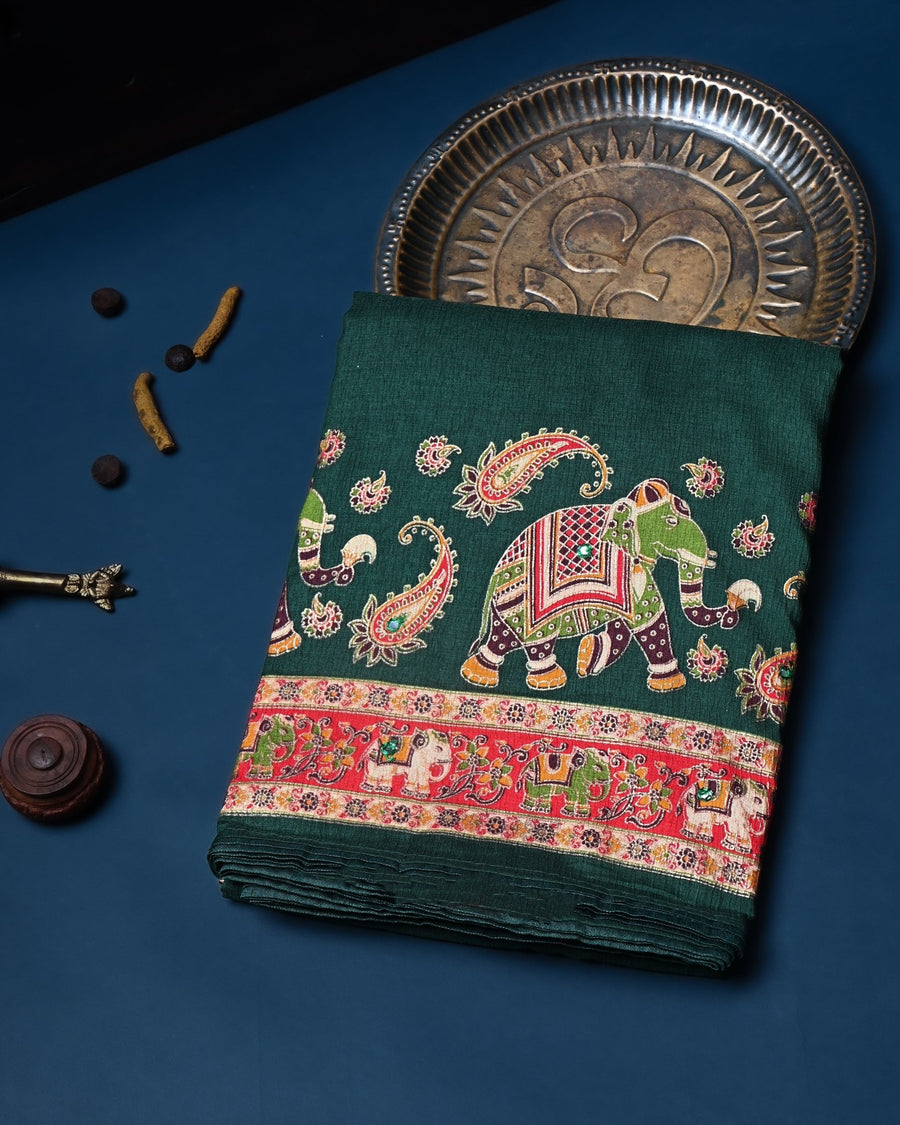 printed saree - Shop Vastram