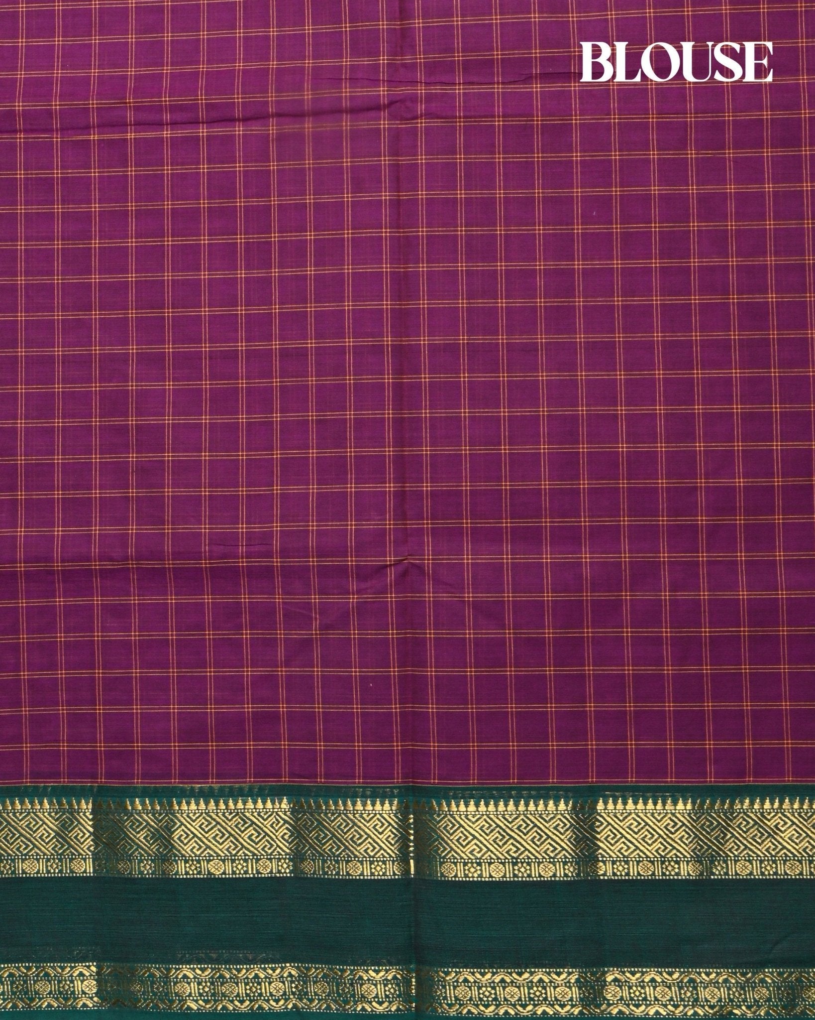Purple Color Cotton Saree - Shop Vastram