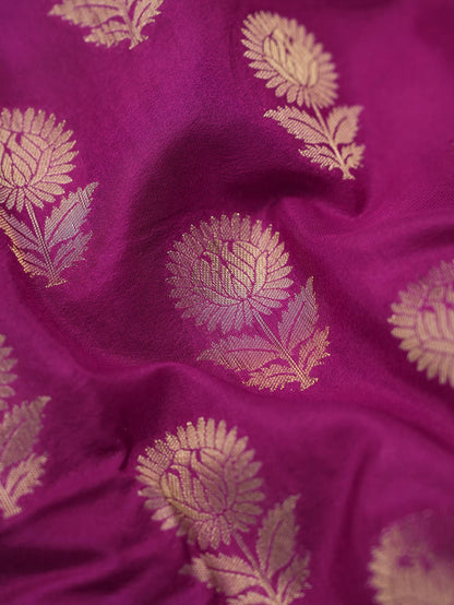 Purple Color Crape Saree - Shop Vastram