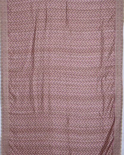 Purple color Dupion Saree - Shop Vastram