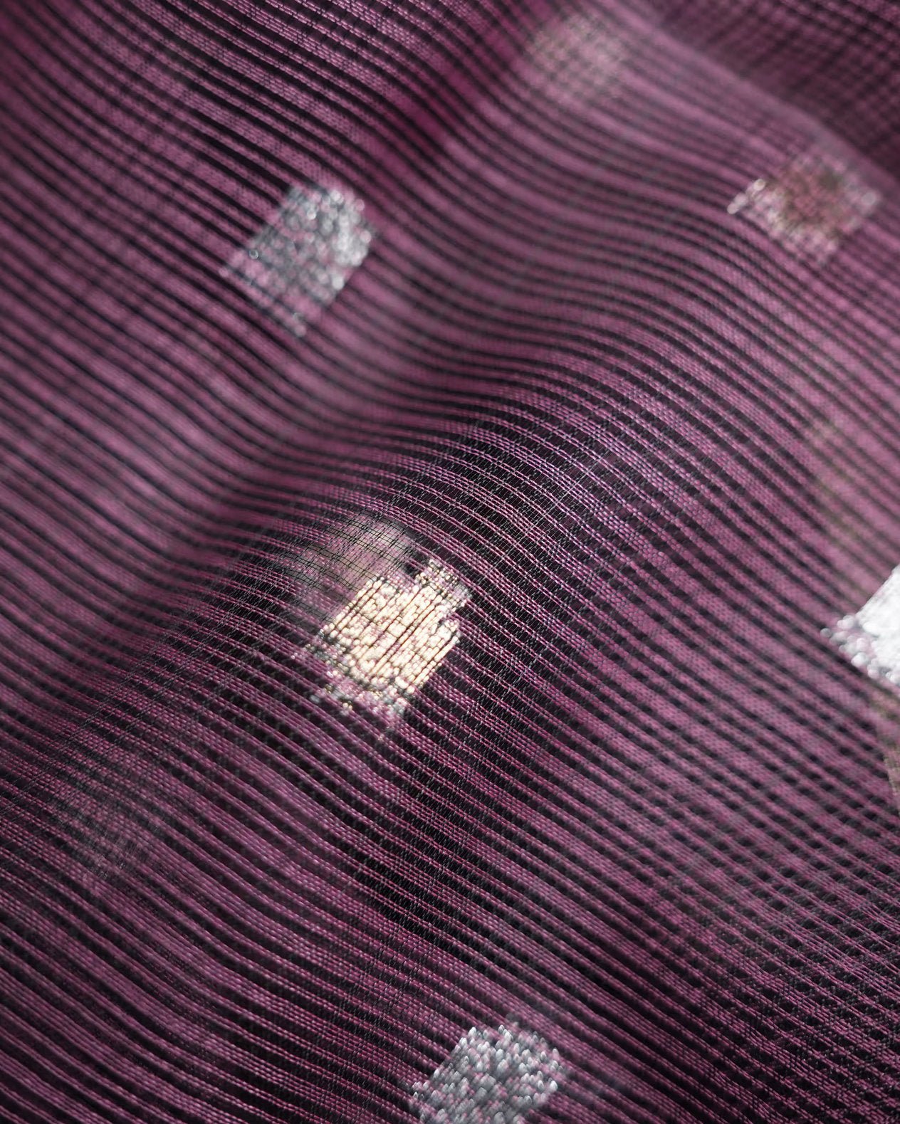 Purple Color Silk Kota Saree - Shop Vastram