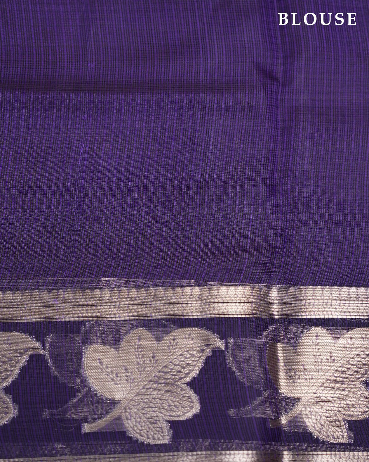 Purple Color Silk Kota Saree - Shop Vastram