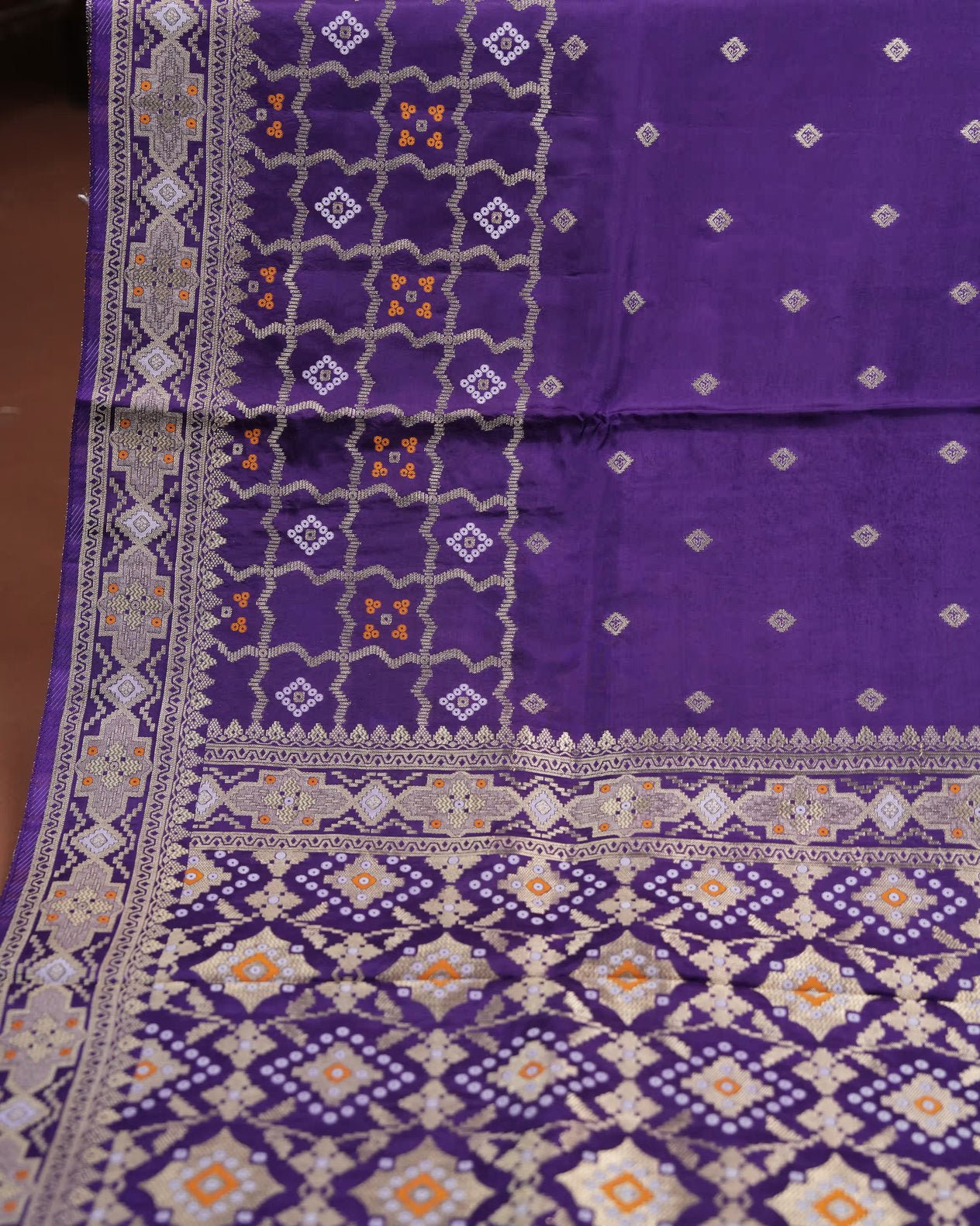Purple Color Silk Saree - Shop Vastram
