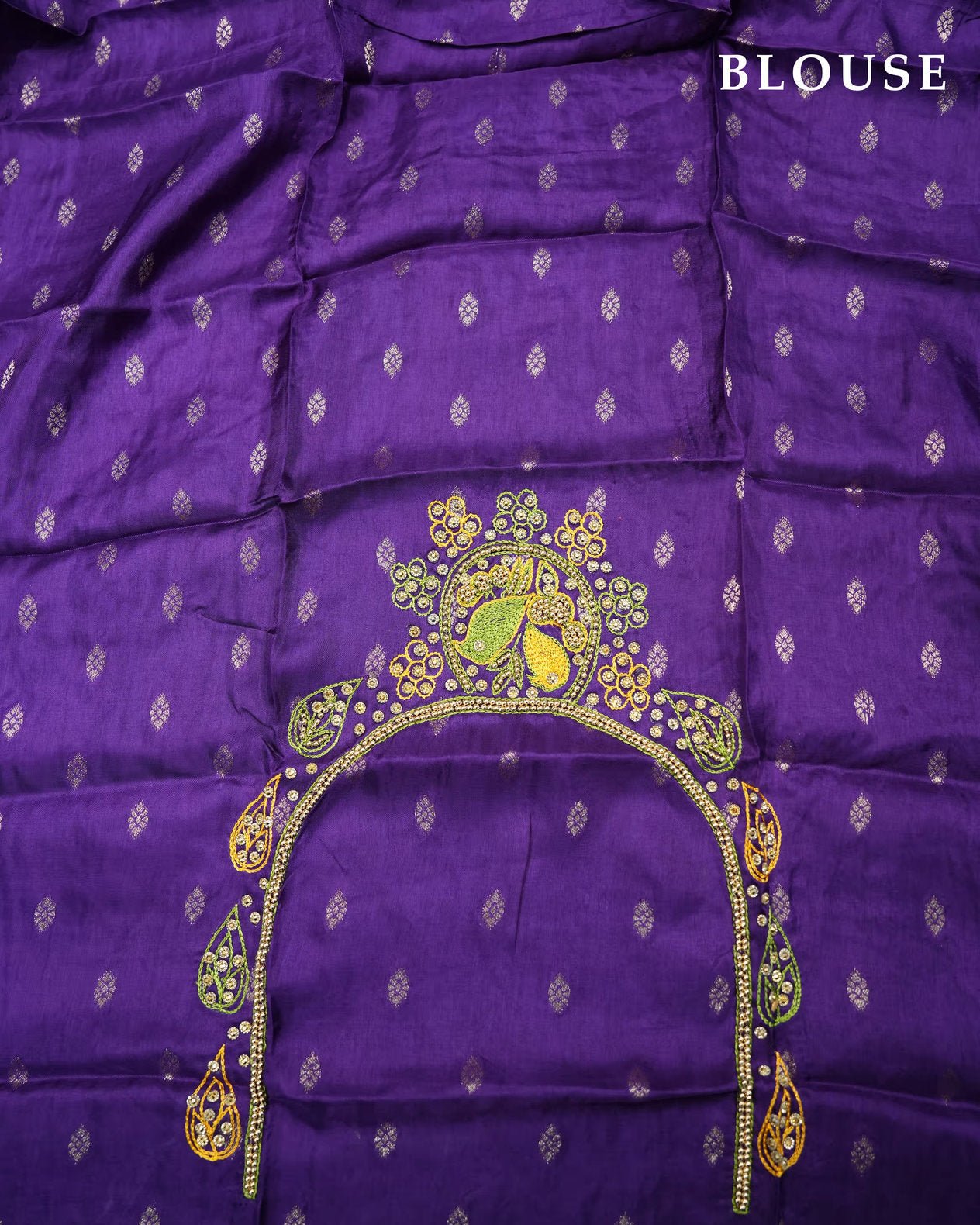 Purple Color Silk Saree - Shop Vastram