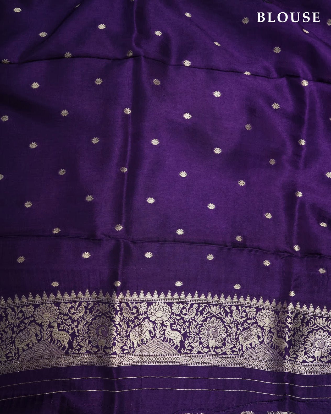 Purple Color Silk Saree - Shop Vastram