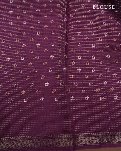 Purple Color Silk Saree - Shop Vastram