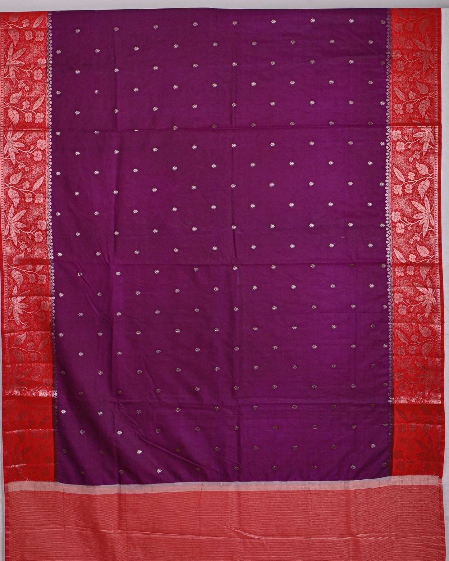 Purple color Silk Saree - Shop Vastram