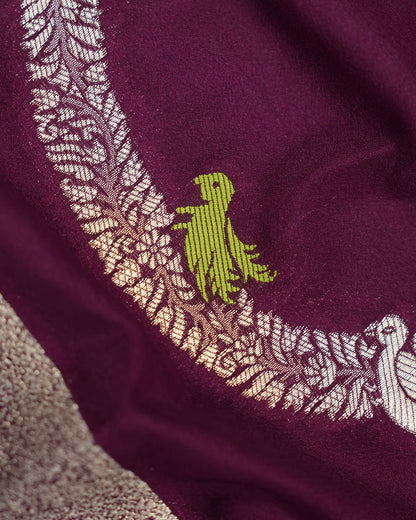Purple Color Silk Saree - Shop Vastram