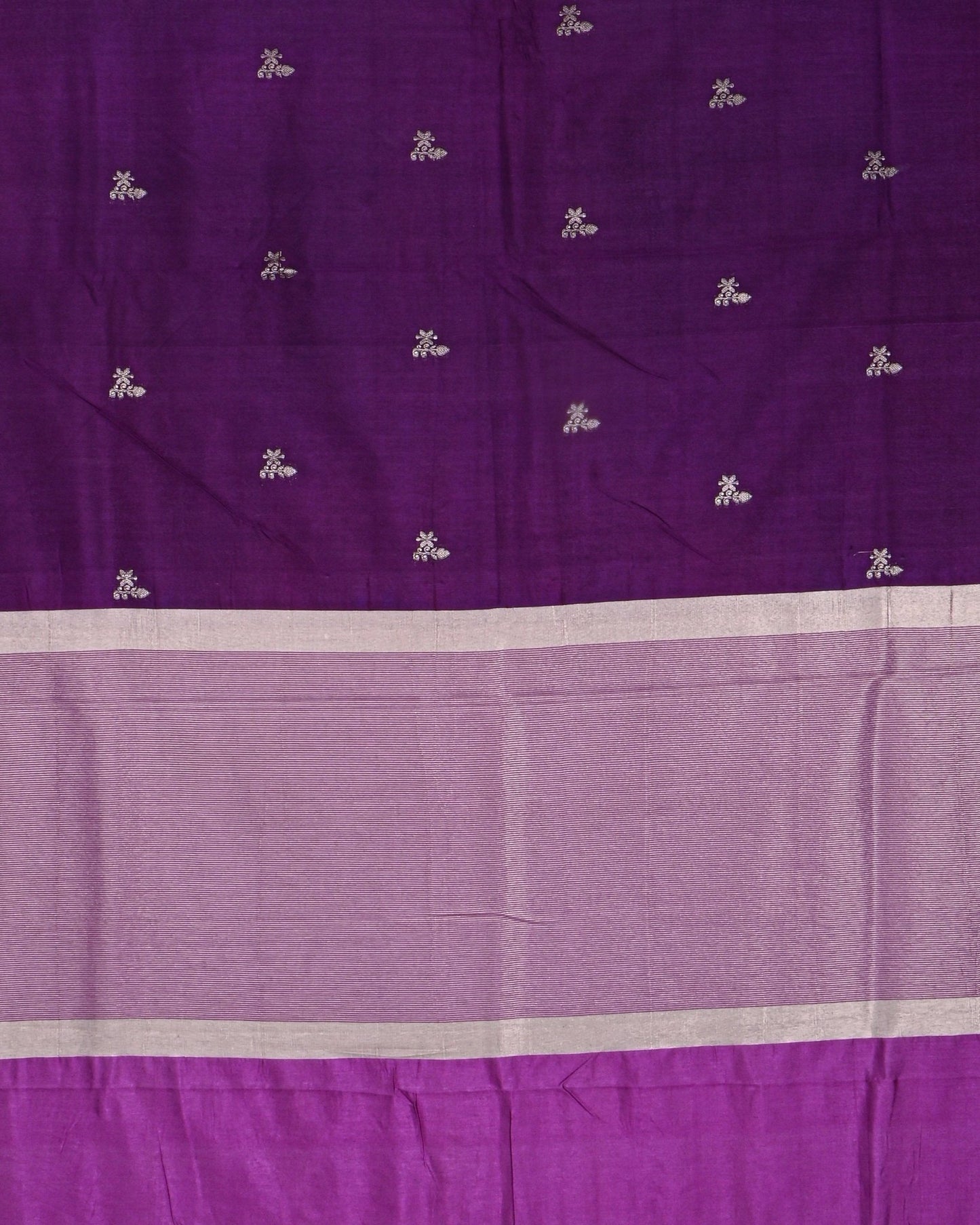 Purple color Silk Saree - Shop Vastram
