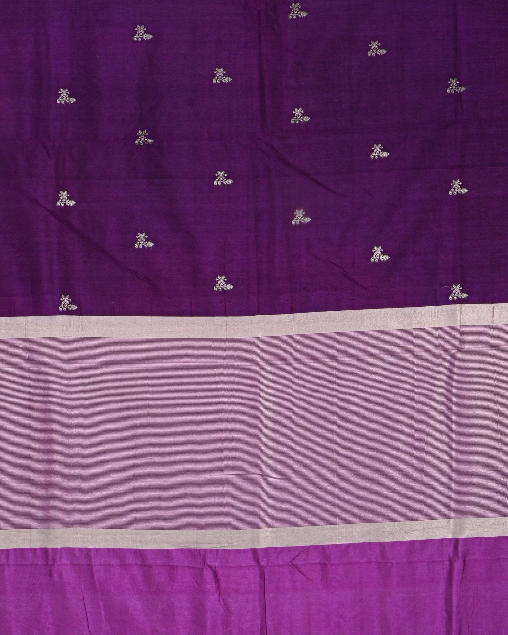 Purple color Silk Saree - Shop Vastram