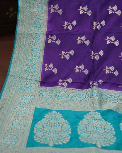 Purple Color Silk Saree - Shop Vastram
