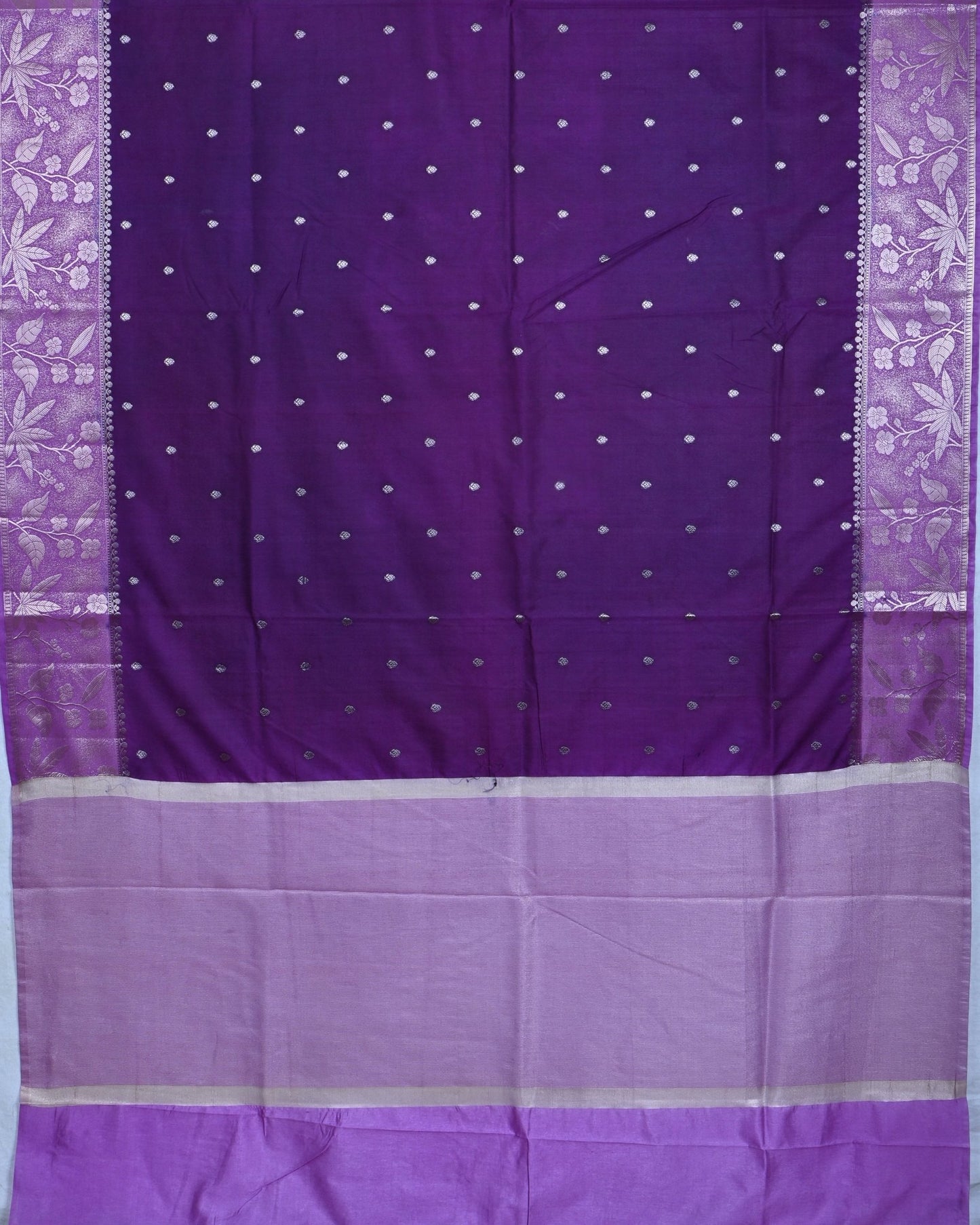Purple color Silk Saree - Shop Vastram