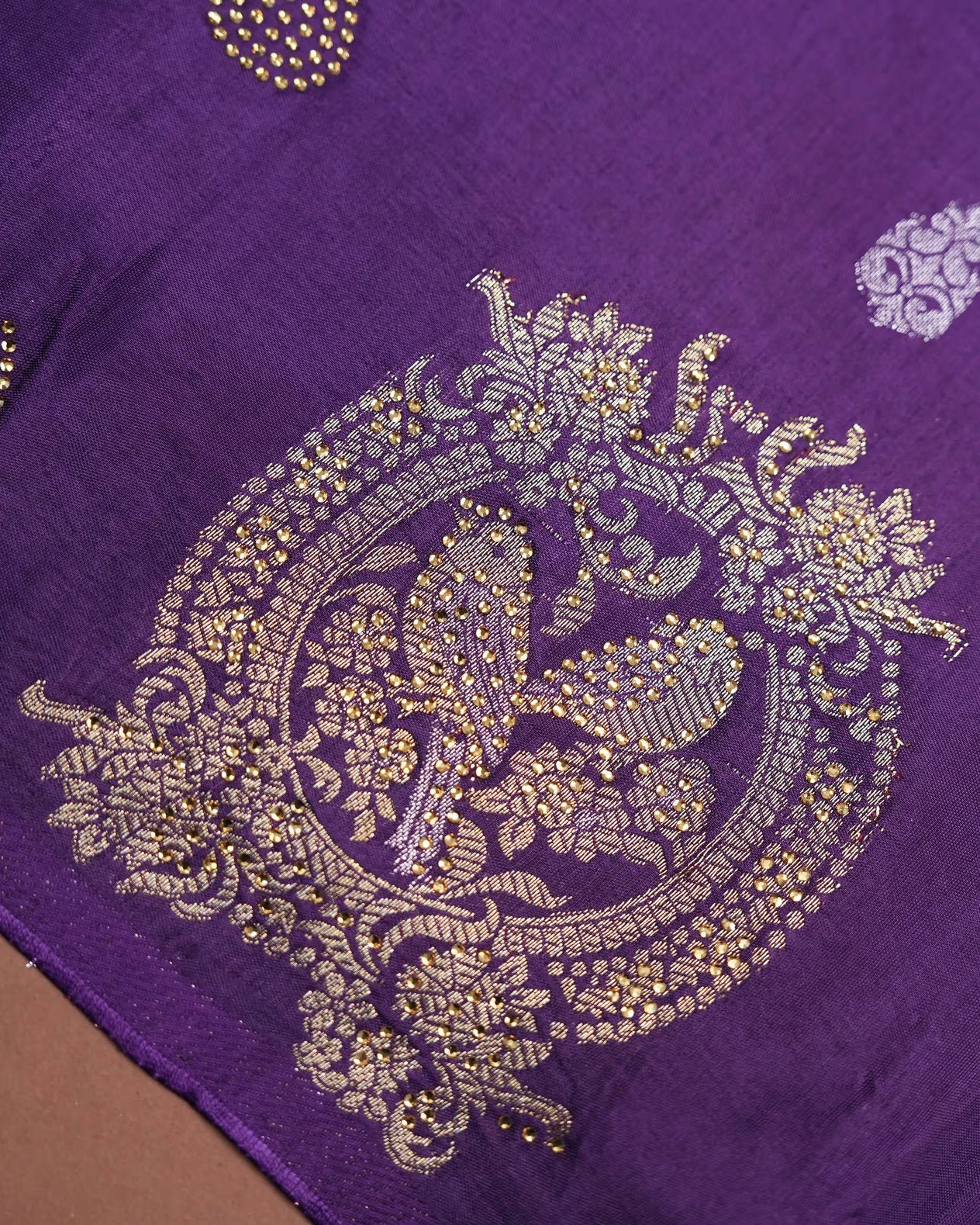 Purple Color Silk Saree - Shop Vastram