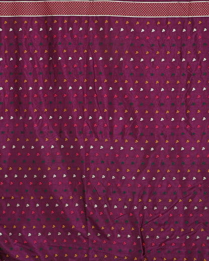 Purple color Silk Saree - Shop Vastram