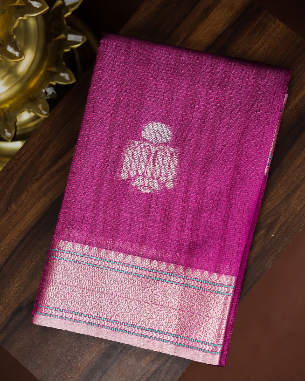 Purple Color Silk Saree - Shop Vastram