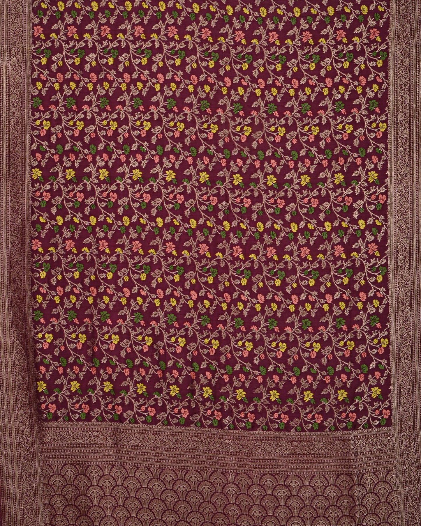 Purple color Silk Saree - Shop Vastram