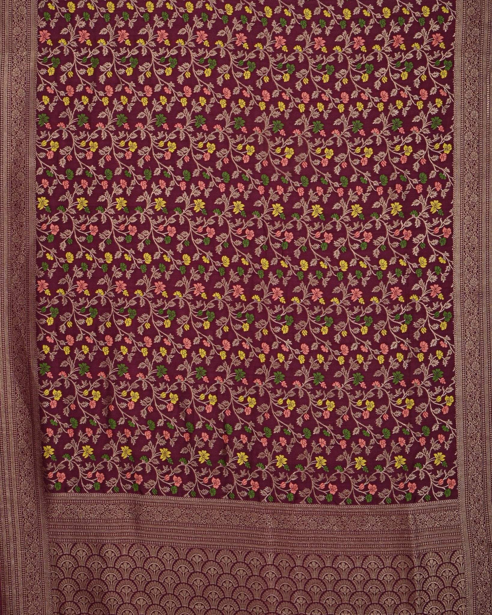 Purple color Silk Saree - Shop Vastram