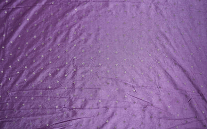 Purple Embroidery Organza Saree - Shop Vastram