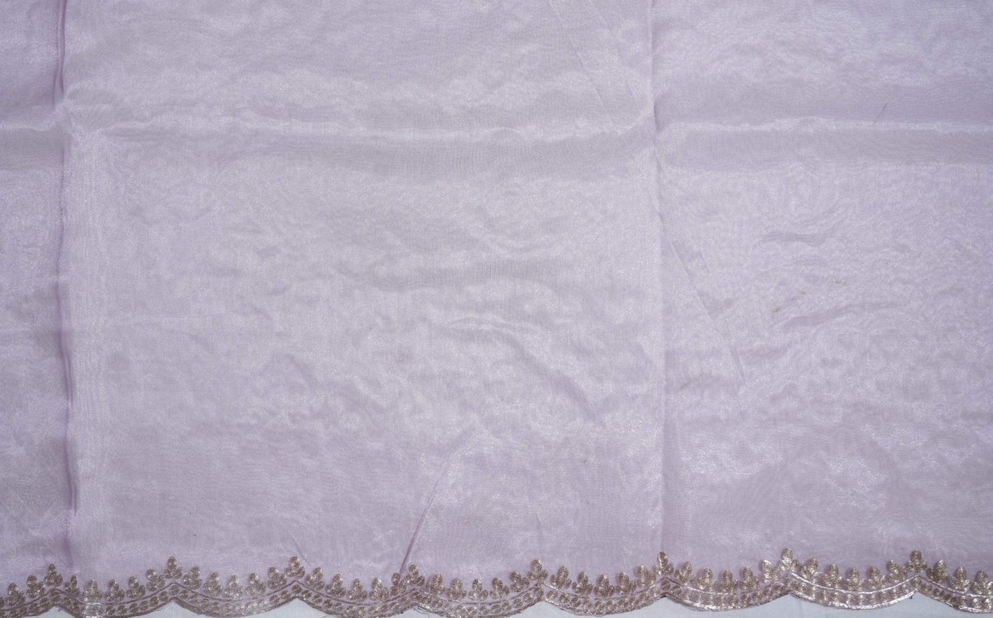 Purple Embroidery Tissue Saree - Shop Vastram
