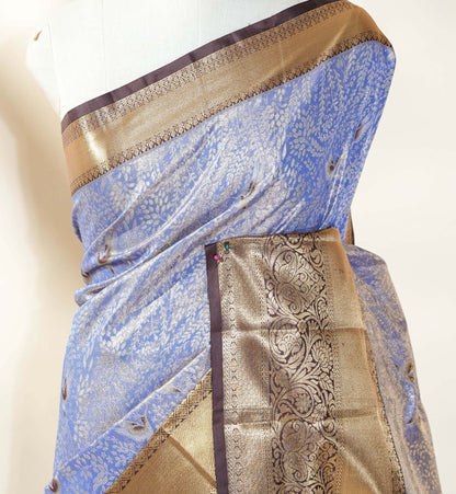 Purple Kanchipuram Saree - Shop Vastram