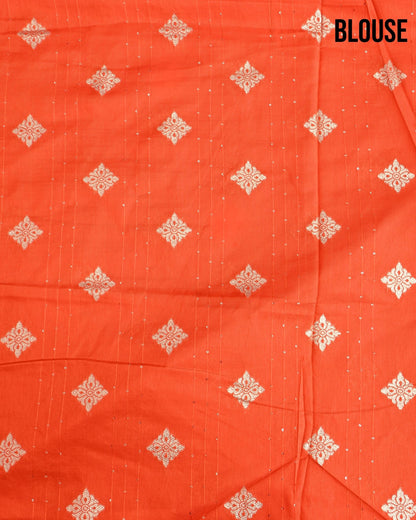 Purple Silk Banarasi Saree - Shop Vastram