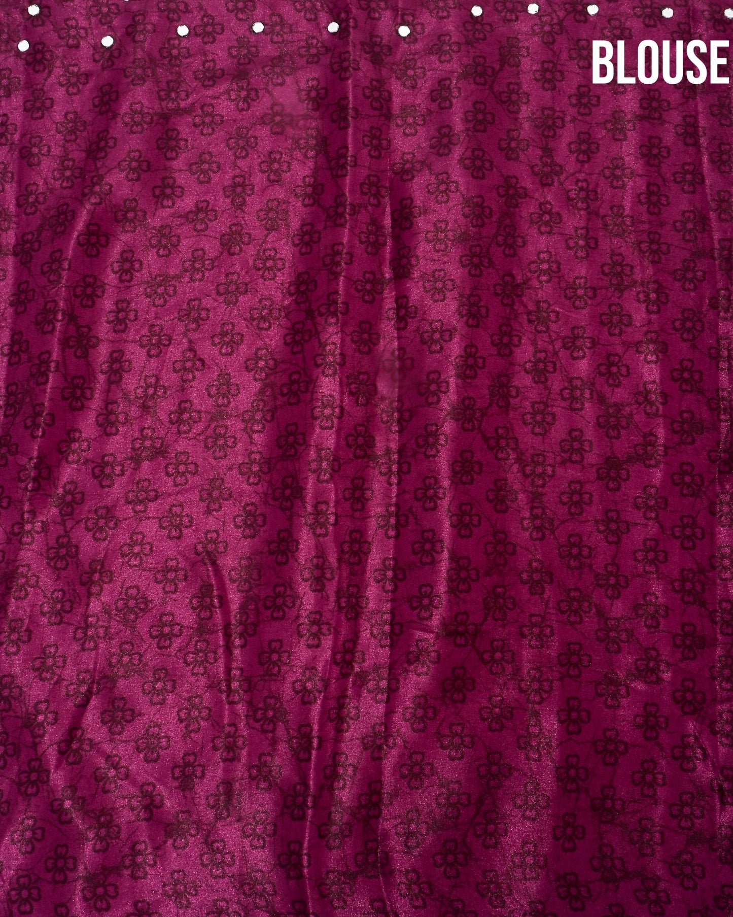 Purple Silk Printed Saree - Shop Vastram