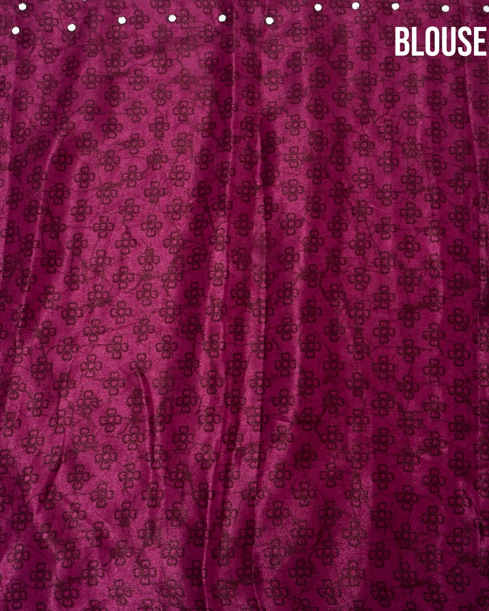 Purple Silk Printed Saree - Shop Vastram