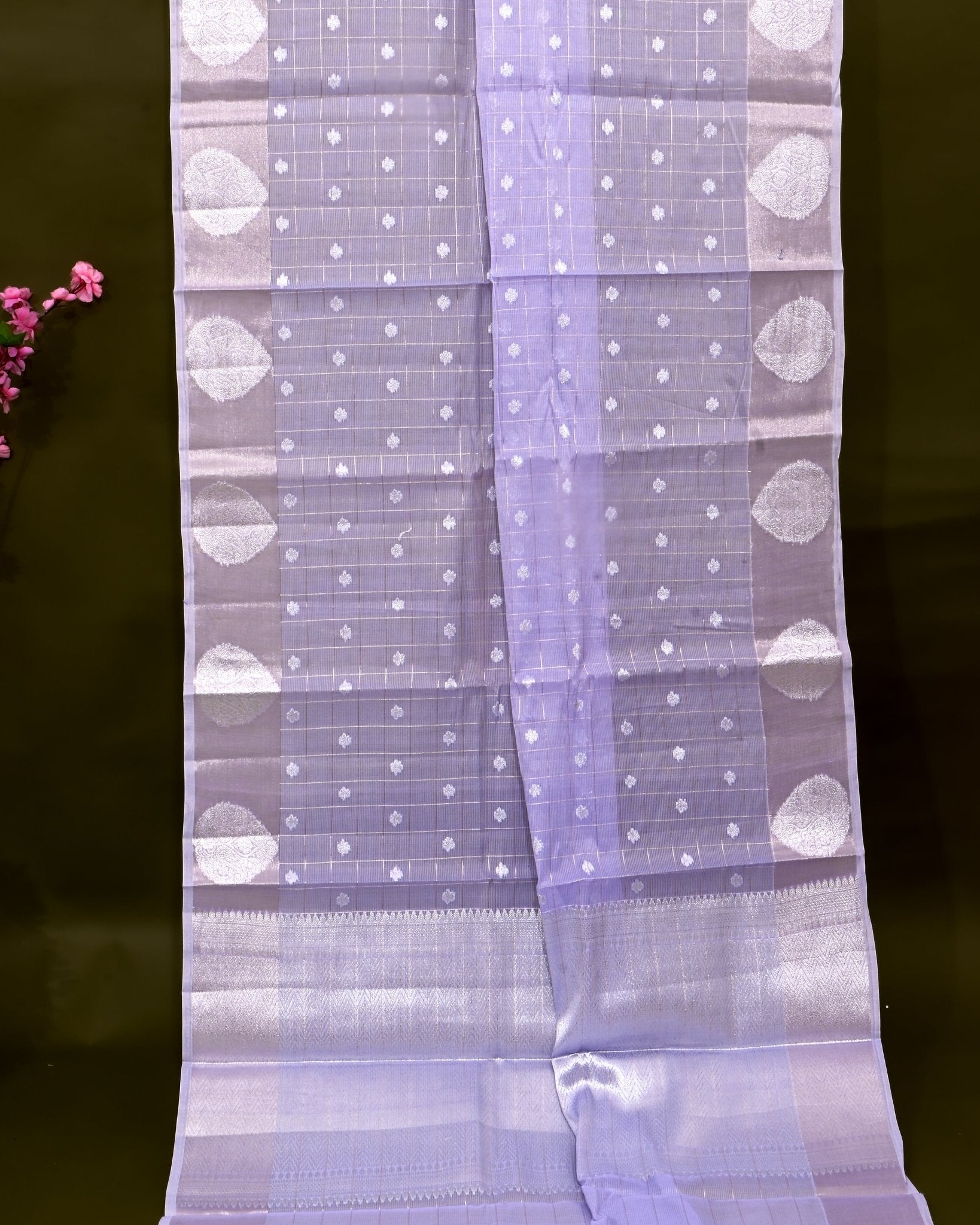 Purple Tissue Banarsi Saree - Shop Vastram
