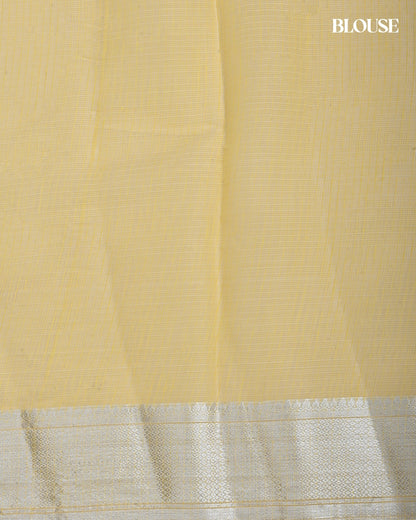 Yellow Color Kota Saree - Shop Vastram