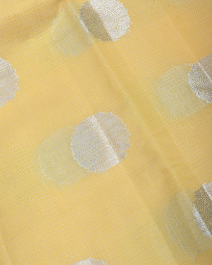 Yellow Color Kota Saree - Shop Vastram