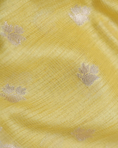 Yellow Color Kota Saree - Shop Vastram