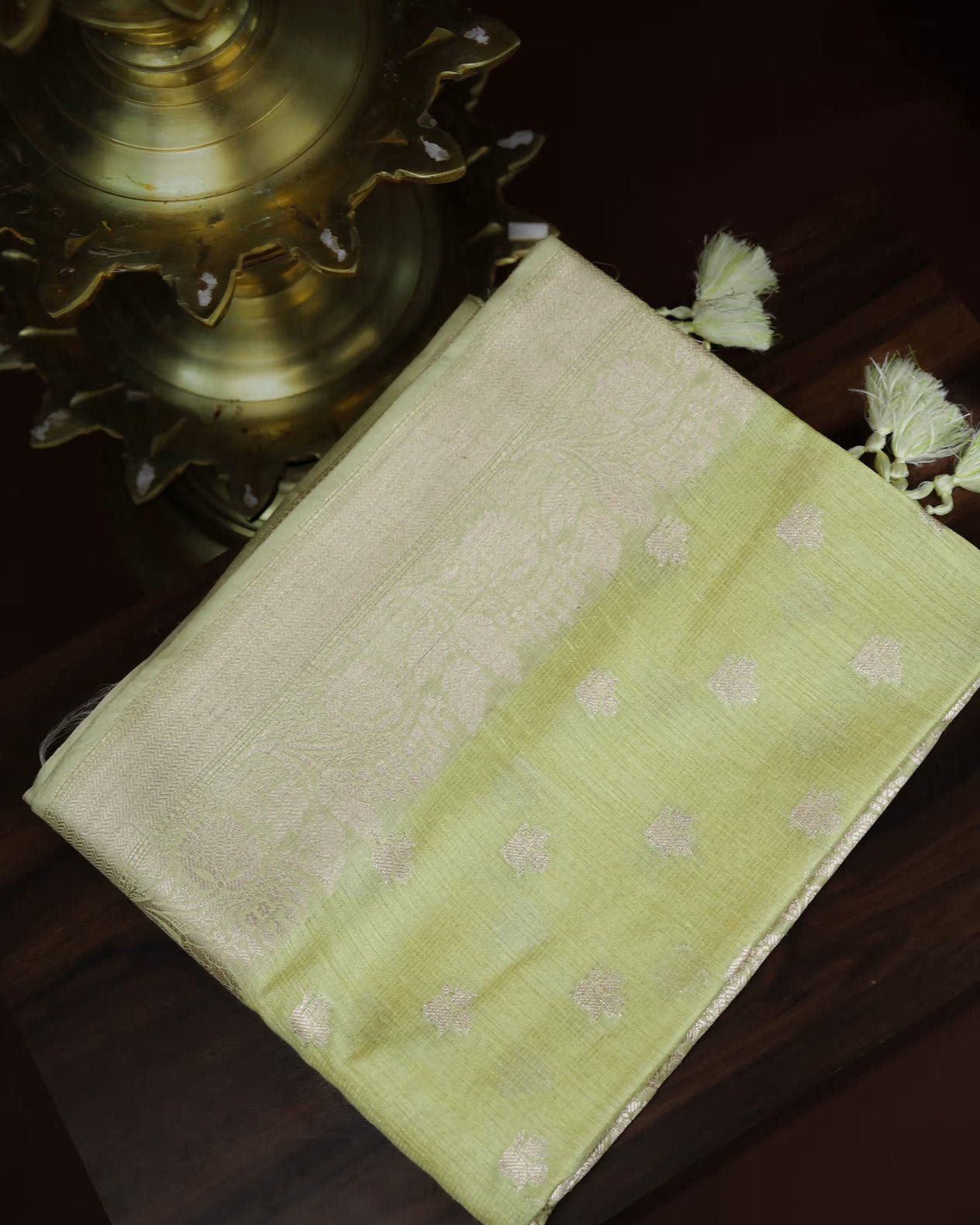 Yellow Color Kota Saree - Shop Vastram