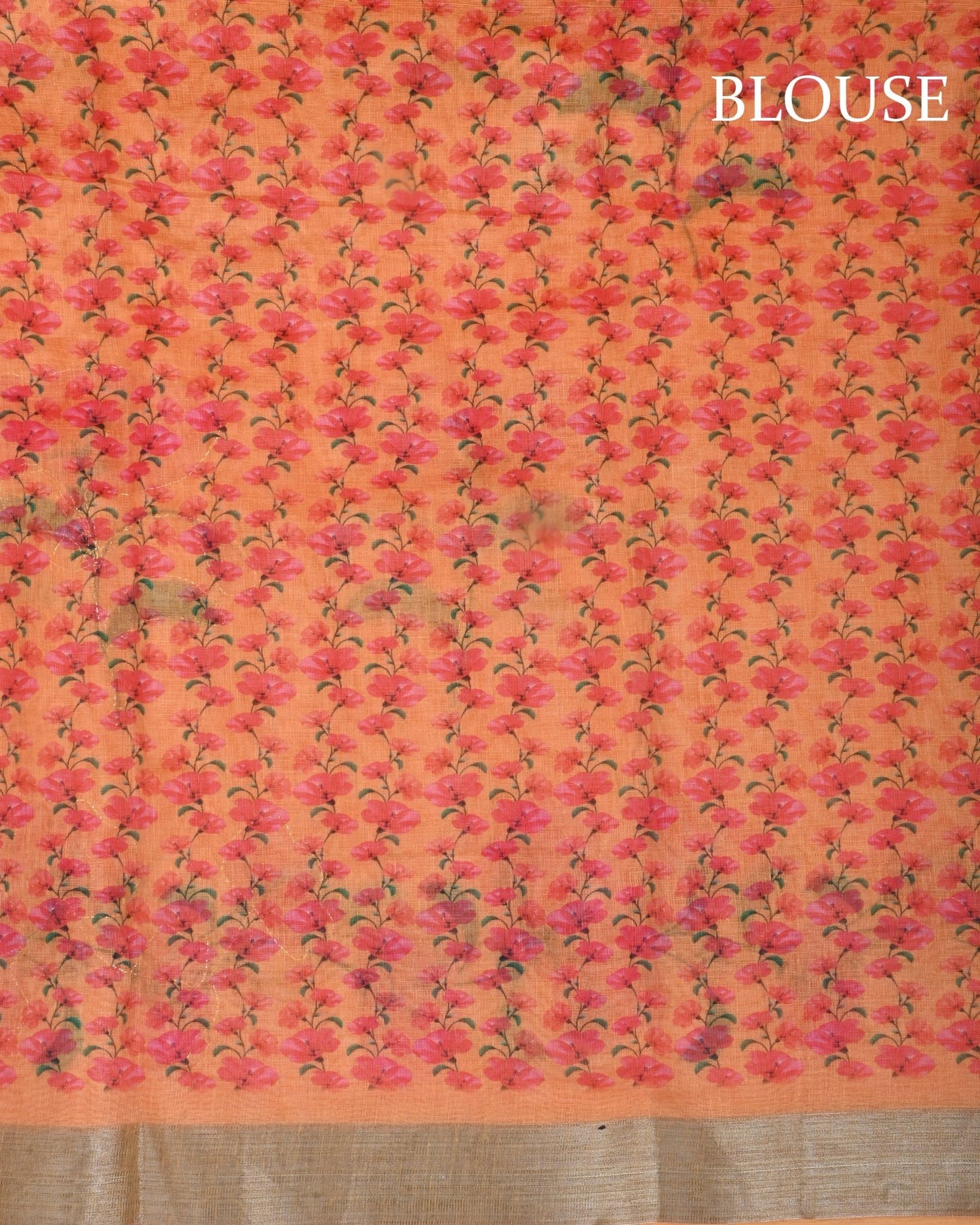 Yellow Color Lenin Saree - Shop Vastram