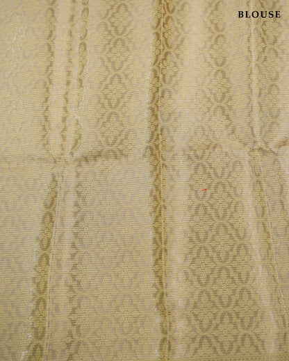 Yellow Color Organza Saree - Shop Vastram
