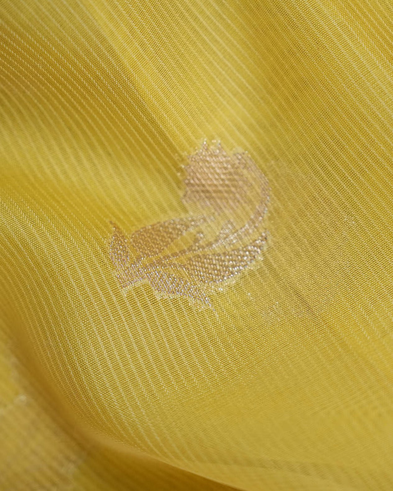 Yellow Color Organza Saree - Shop Vastram