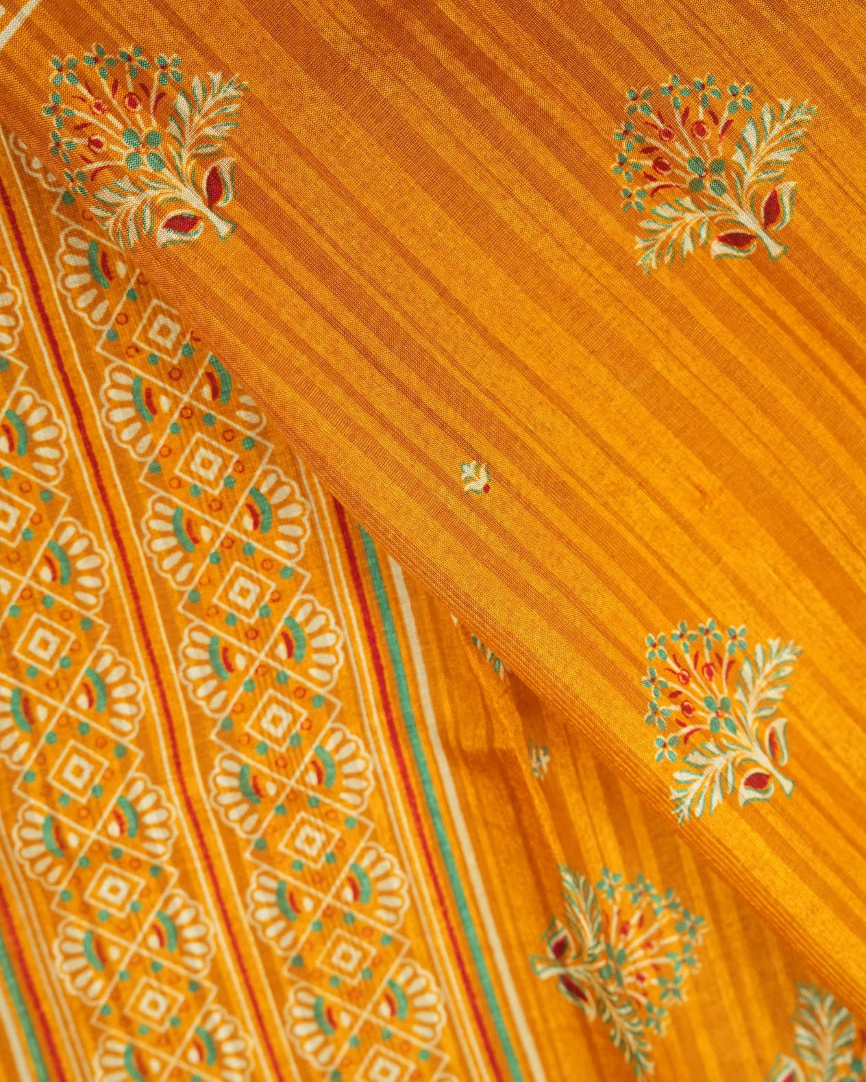 Yellow Color Silk Saree - Shop Vastram