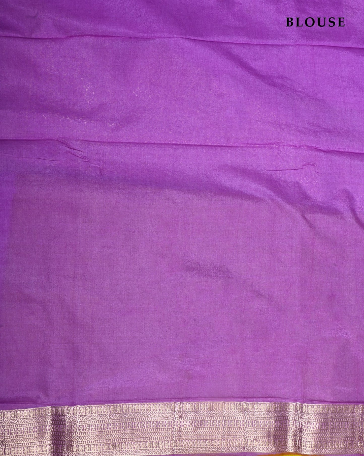 Yellow color Silk Saree - Shop Vastram