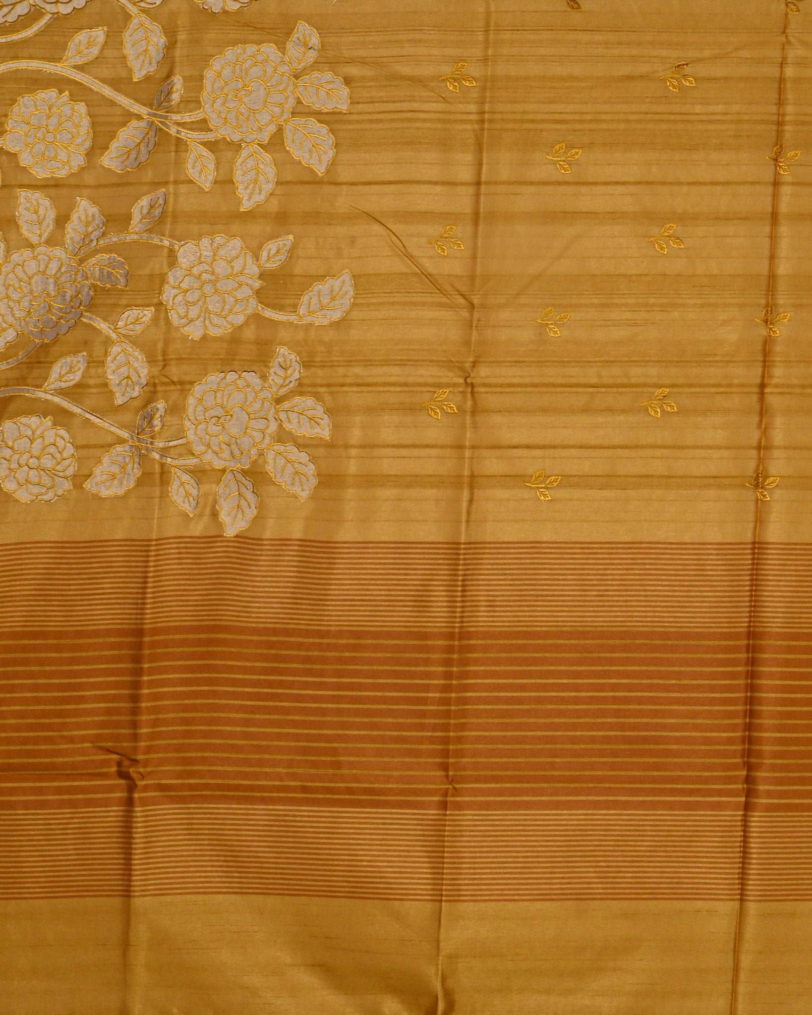 Yellow color Silk Saree - Shop Vastram