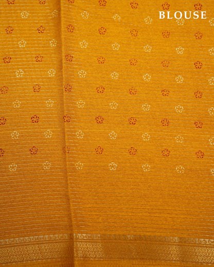 Yellow Color Silk Saree - Shop Vastram