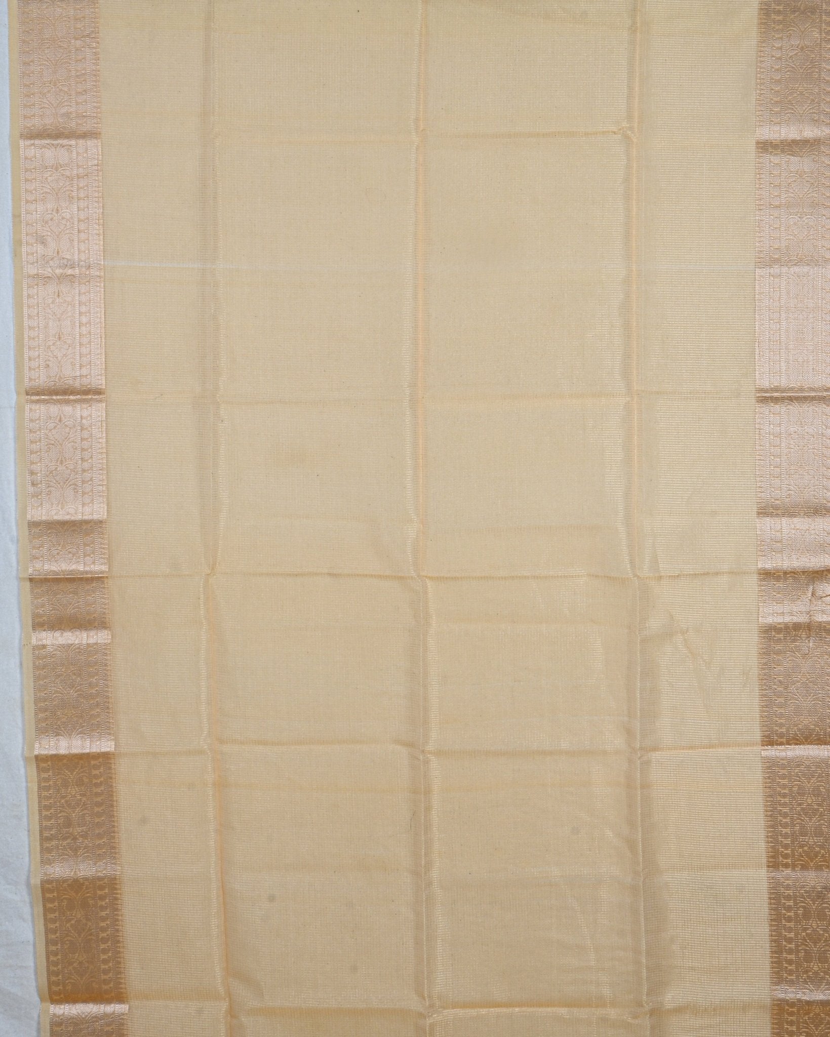 Yellow color Tissue Saree - Shop Vastram