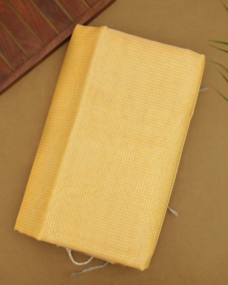 Yellow color Tissue Saree - Shop Vastram